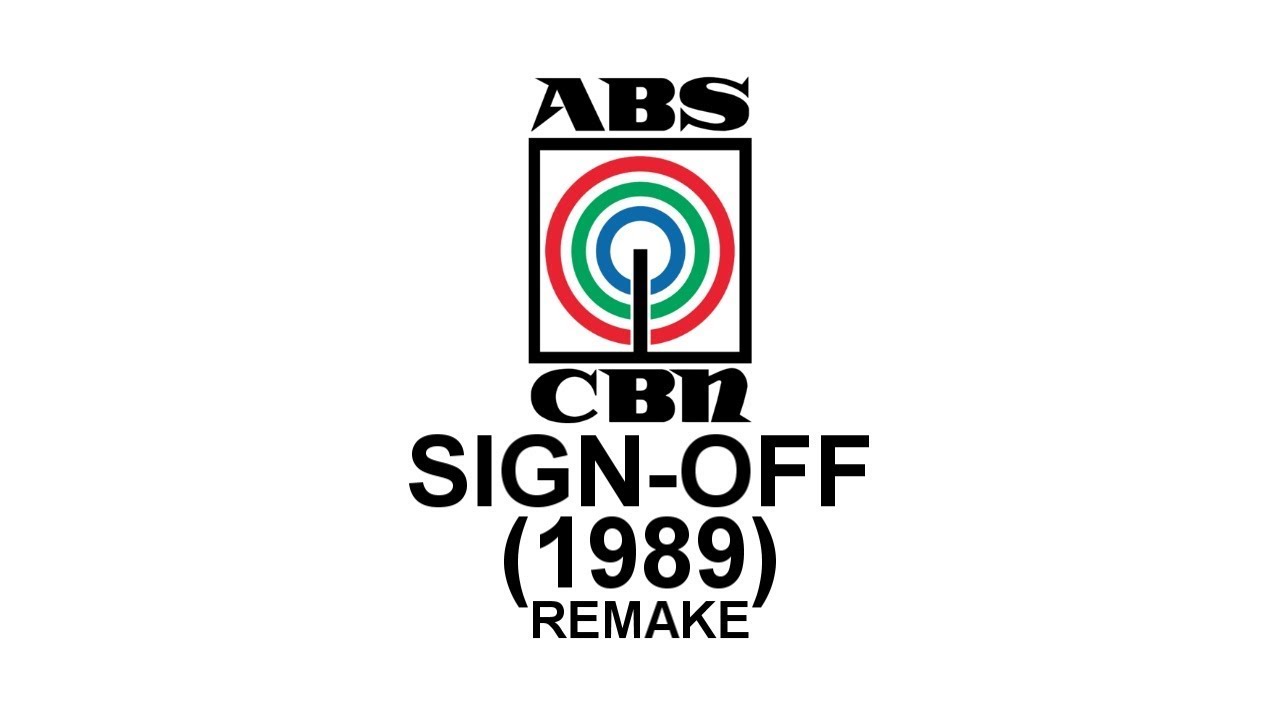 ABSCBN Channel 2 Signoff [1989] (Remake) YouTube