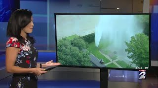 Utility workers cause water main break