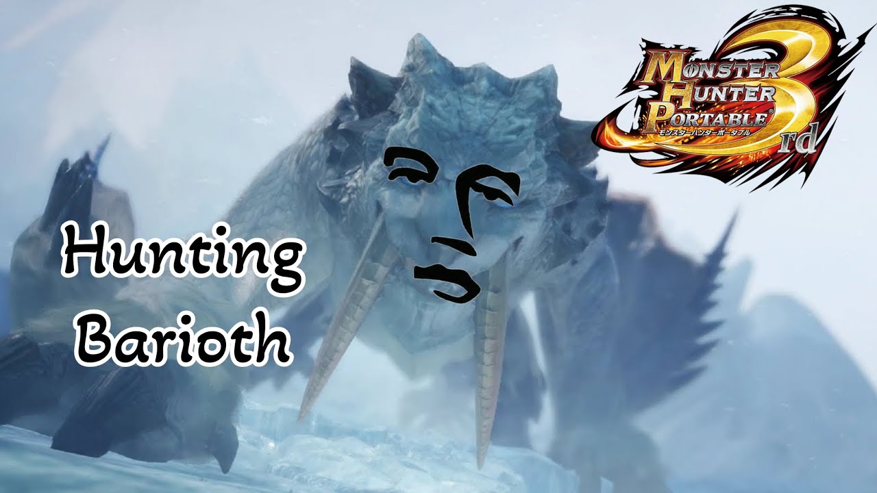 Hunting Barioth || Monster Hunter Portable 3rd 