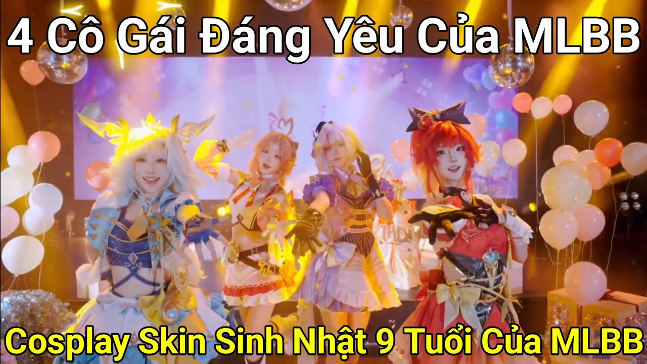 Video Độc Quyền Cosplay Skin Sinh Nhật 9 Tuổi  Mobile Legends:Bang Bang 🥳 | Lê Hữu Văn 