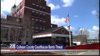 Calhoun County Courthouse Bomb Threat in Anniston