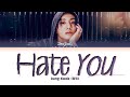 Jungkook  hate you lyrics