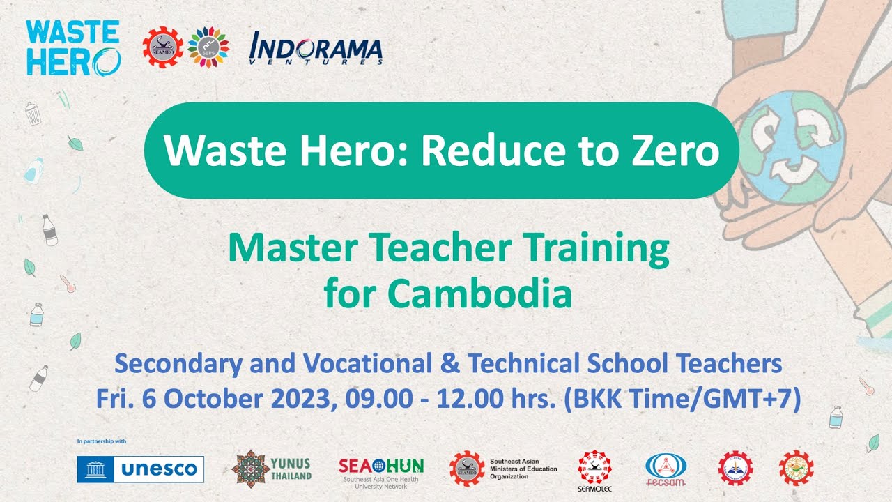 Master Teacher Training For Cambodia Secondary Vocational Technical Master Teacher Training For Cambodia Secondary Vocational Technical