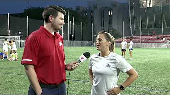 NJIT Women's Soccer Highlights & Interview vs. Rutgers | 8.15.24 thumbnail