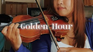 Golden Hour (violin cover) - Valisa Suryaatmaja