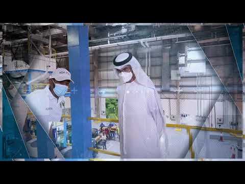 HE Dr Sultan Al Jaber visits Al Dahra Holding Rice Factory