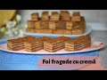 Prăjitură cu foi fragede cu cacao și cremă de vanilie || 🍰 Dulcinele ❤