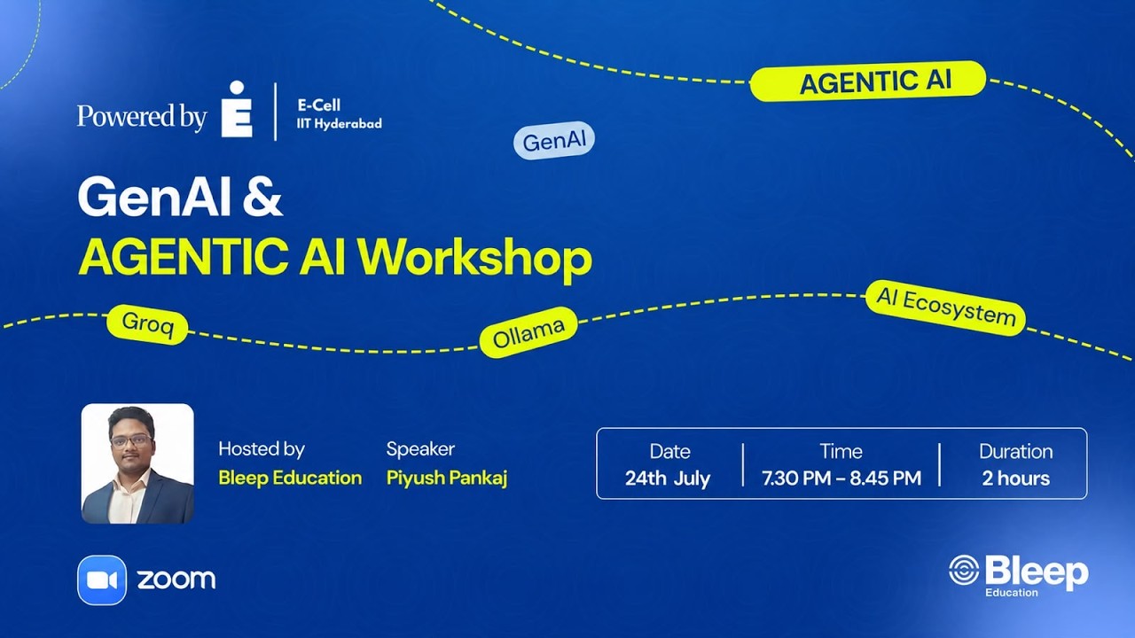 GenAI vs Agentic AI Workshop