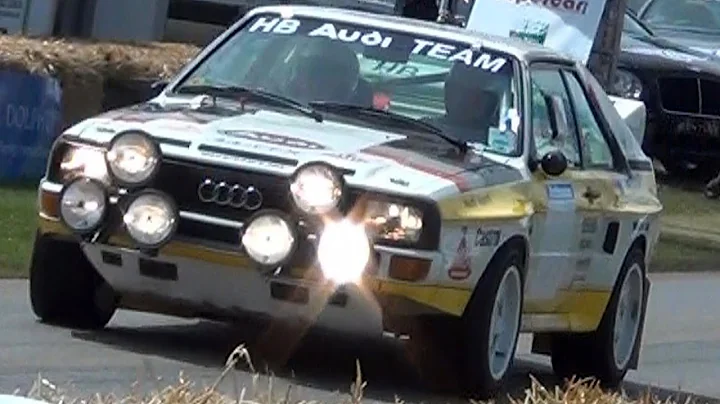Audi S1 PURE SOUND - Cholmondeley Hillclimb 2013
