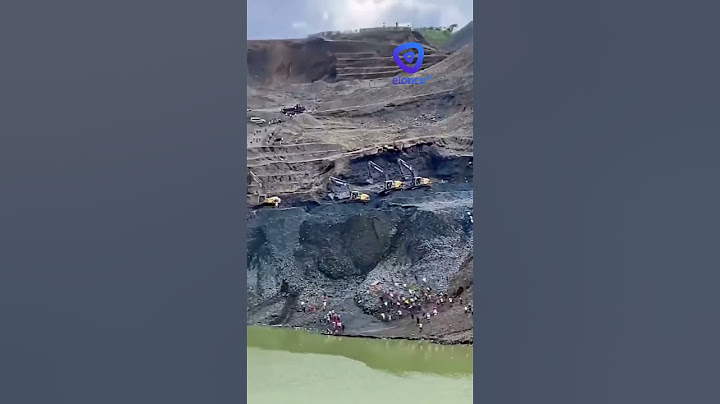 AVALANCHA HUMANA EN CHINA PARA ENCONTRAR RESTOS DE JADE EN UNA MINA