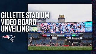 Gillette Stadium Unveils New Video Board Ahead of 2023 New England Patriots Season
