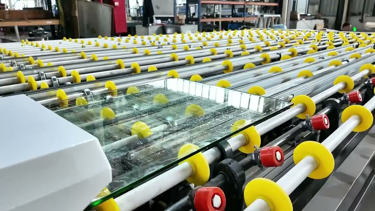 PaviGlass | Double-Sided Edging Line, CNC Machining Center & Washer Commissioning