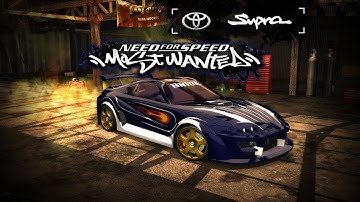NFS Most Wanted Redux V3 | TOYOTA SUPRA MK4 BY VIC JUNKMAN TUNING | 4K FULL HD