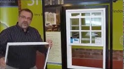 How to remove a screen from a vinyl replacement window