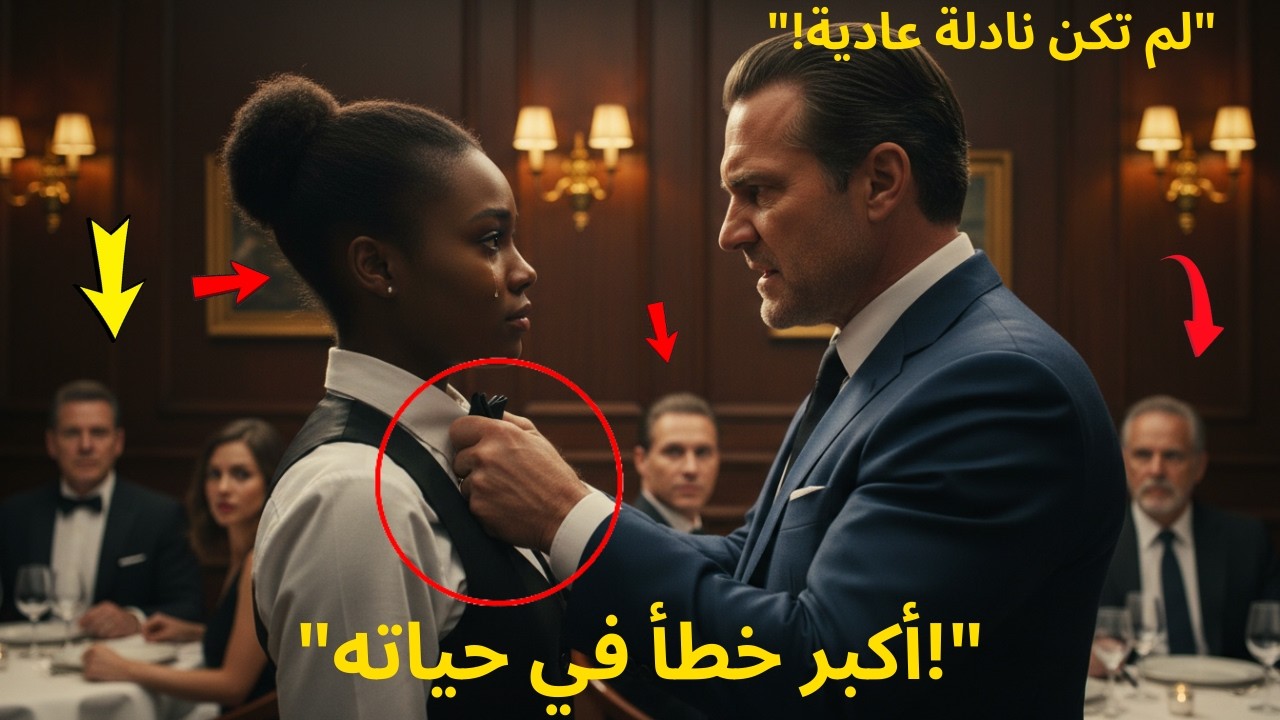 ملياردير أهان نادلة سوداء وبصق عليها… ولم يعلم أنها عميلة سرية ستُسقط إمبراطوريته خلال أيام! 😳🔥