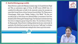 Ch 22 | Maple Leaf Books | Grammar | Book 8 | Comprehension | For children