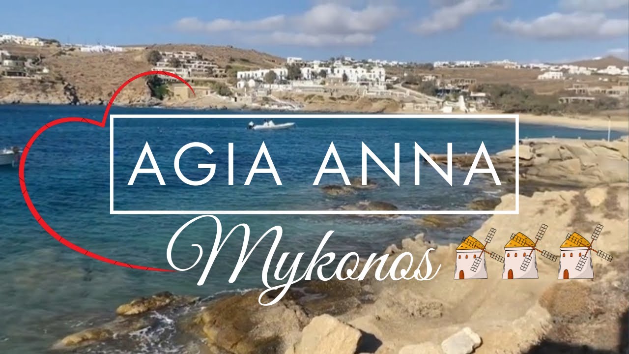 Agia ANNA beach - MYKONOS island (Grecia) isole Cicladi  