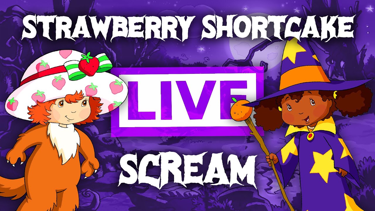 Strawberry Shortcake Spooky Episodes 👻  Halloween Livestream 👻 Campfire Tales