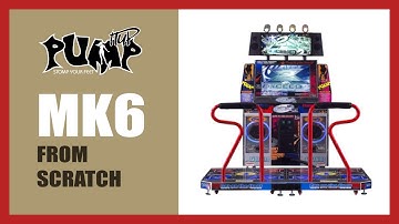 I build my custom PUMP IT UP MK6 v1 computer from scratch ✔