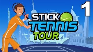 Stick Tennis Tour - Gameplay Walkthrough Part 1 - Training (iOS, Android) screenshot 3