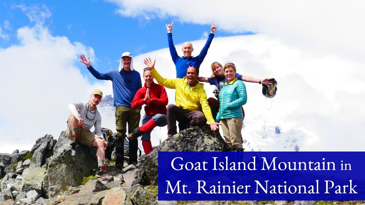 Goat Island Mountain Climb with GPS Animation from Doarama in Mt. Rainier National Park