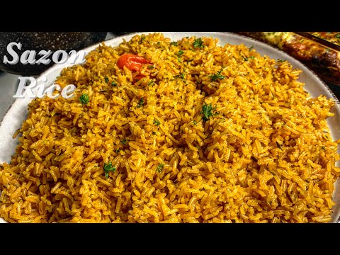 Yellow Rice Recipe With Sazon