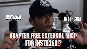 INSTA360 ONE X3 TUTORIAL: CONNECT YOUR ONEX3 TO INTERCOM | NO NEED FOR MIC ADAPTER