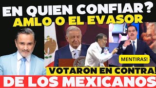 AMLO o un inmoral evasor? en quien confías?