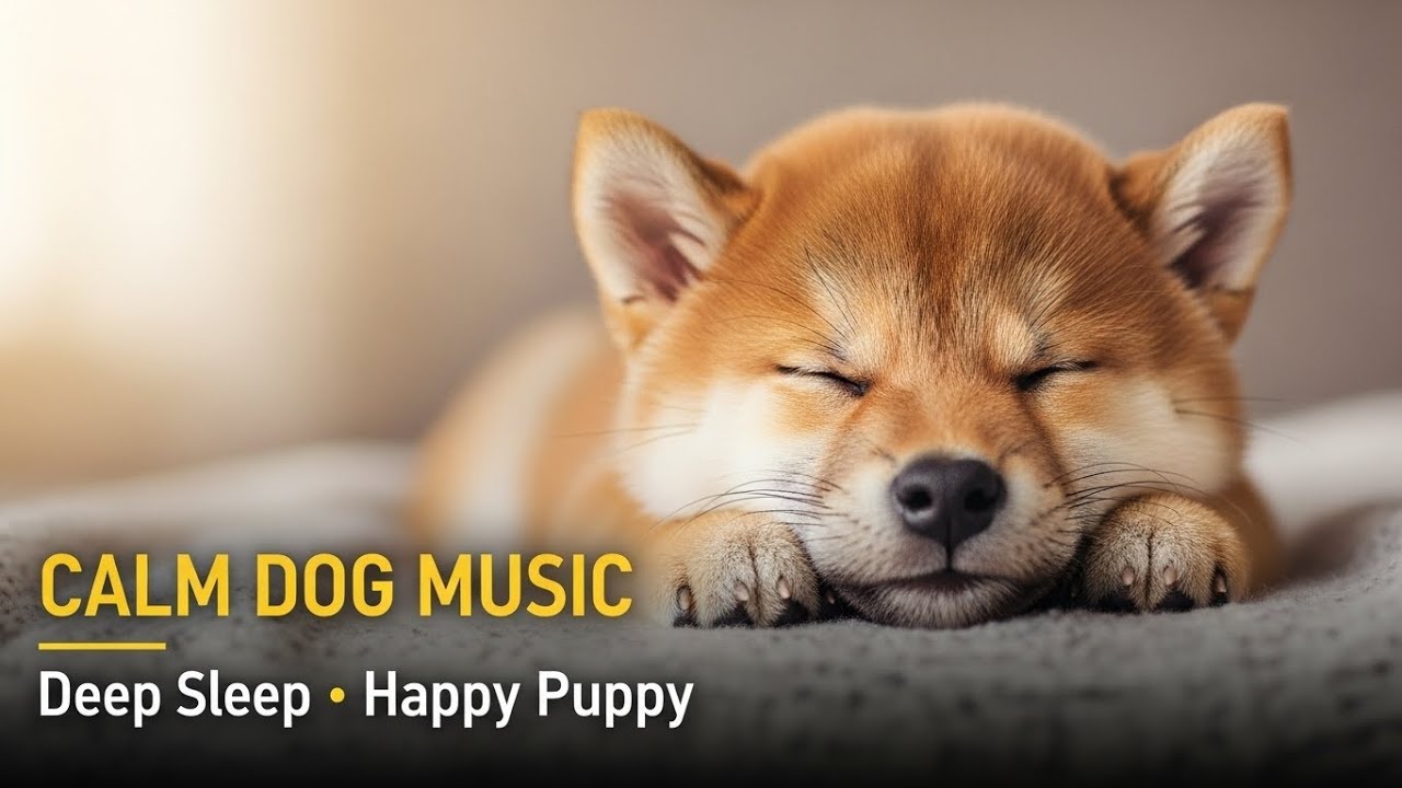 Dogs Fall Asleep Fast 🐶 Instant Calming Music for Dogs | Deep Sleep & Anxiety Relief
