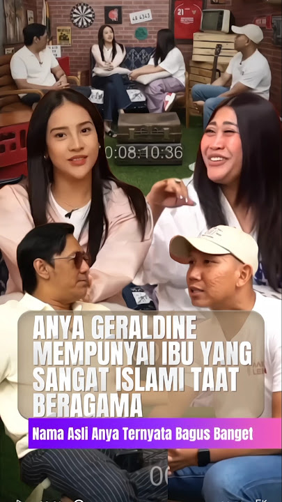 IBU ANYA GERALDINE SANGAT ISLAMI DAN TAAT BERAGAMA #podcast #anyageraldine #andretaulany