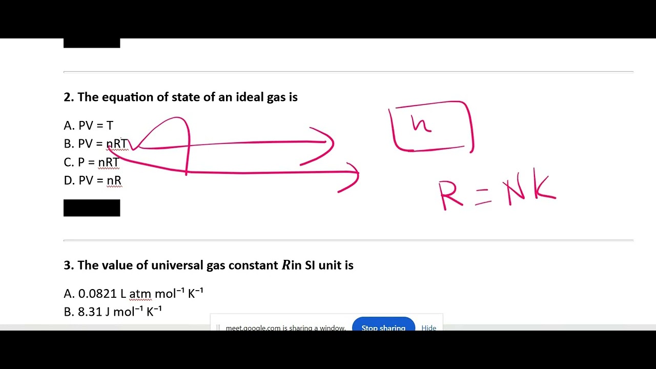 UGTRB PHYSICS-THERMAL PHYSICS-MCQ-1