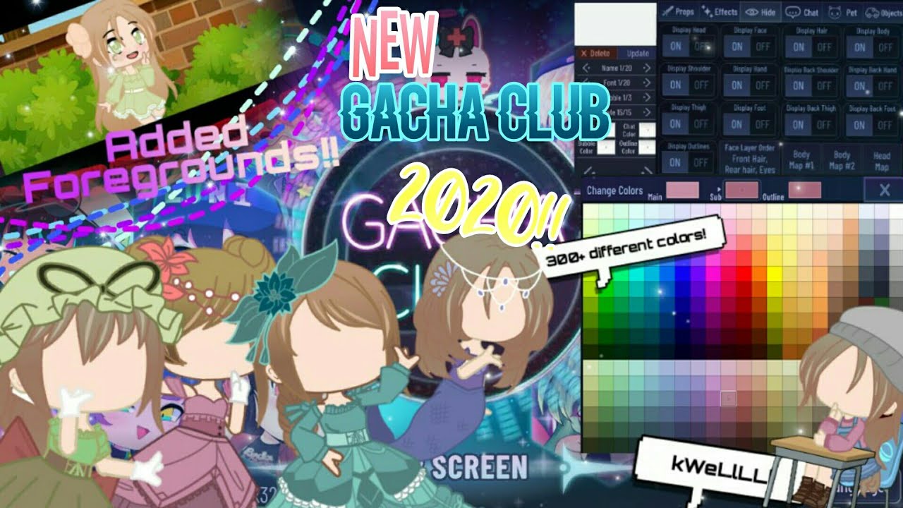 Gacha Club 2020 Official Release 600 Poses Pets New Kinds