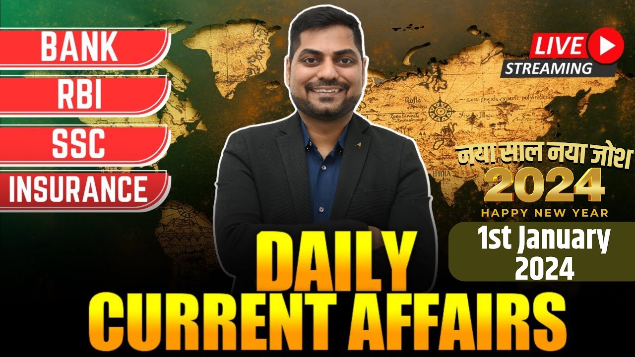 1st January 2024 Current Affairs Today | Daily Current Affairs | News ...