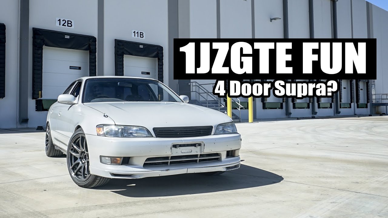 RIPPING AROUND IN MY TWIN-TURBO JZX90! - YouTube