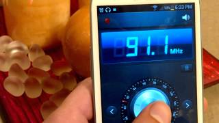 Samsung Galaxy S3 FM Radio - On International Vodafone screenshot 2