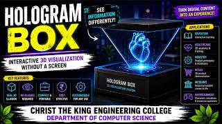 🔮 Hologram Box – Interactive 3D Visualization