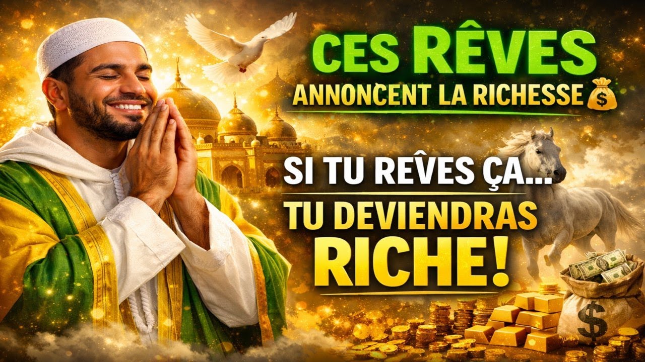 8 RÊVES ÉTONNANTS QUI ANNONCENT LA RICHESSE (CERTAINS VOUS SURPRENDRONT)