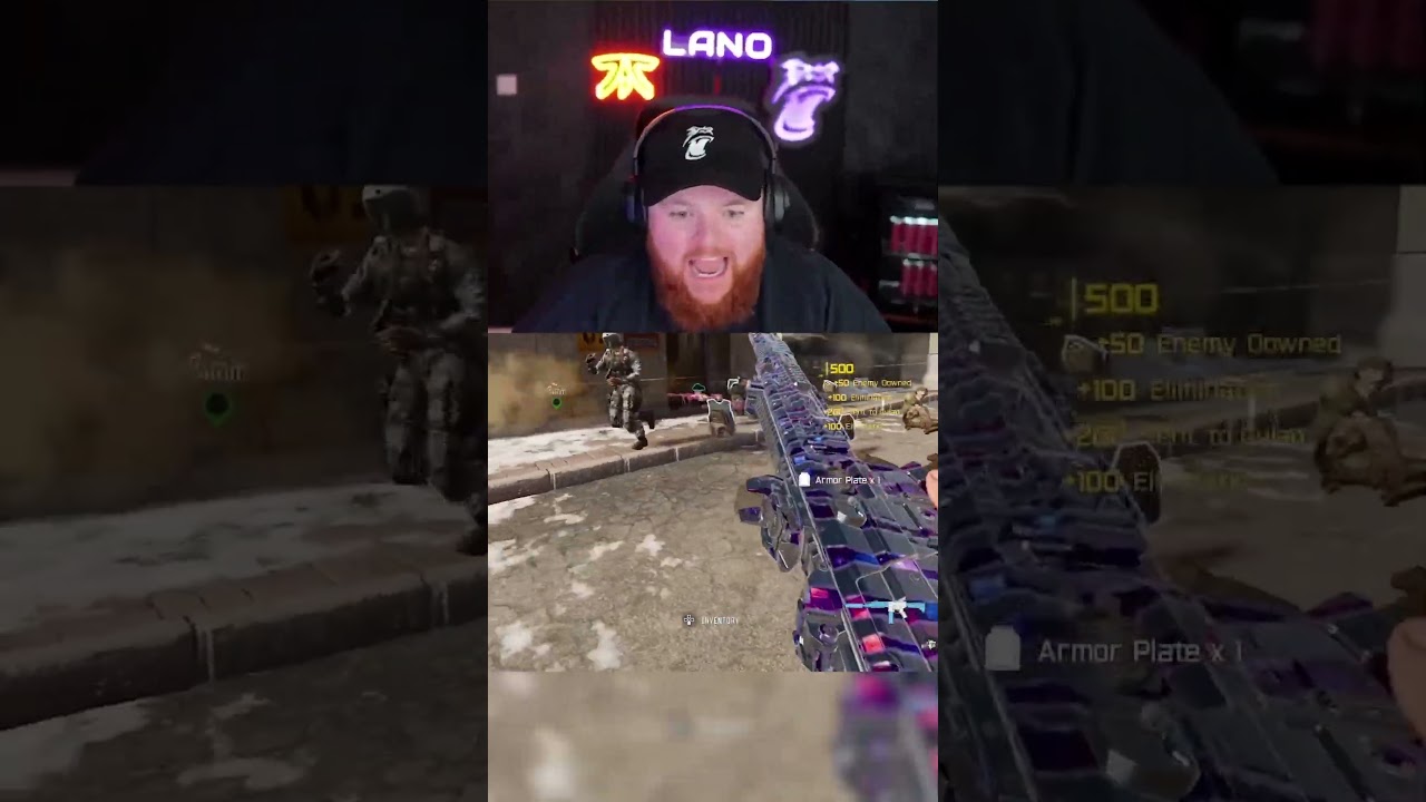Lano was in the middle of a zombie apocalypse…🤣😅 #warzone #verdansk #callofduty #gaming #cod