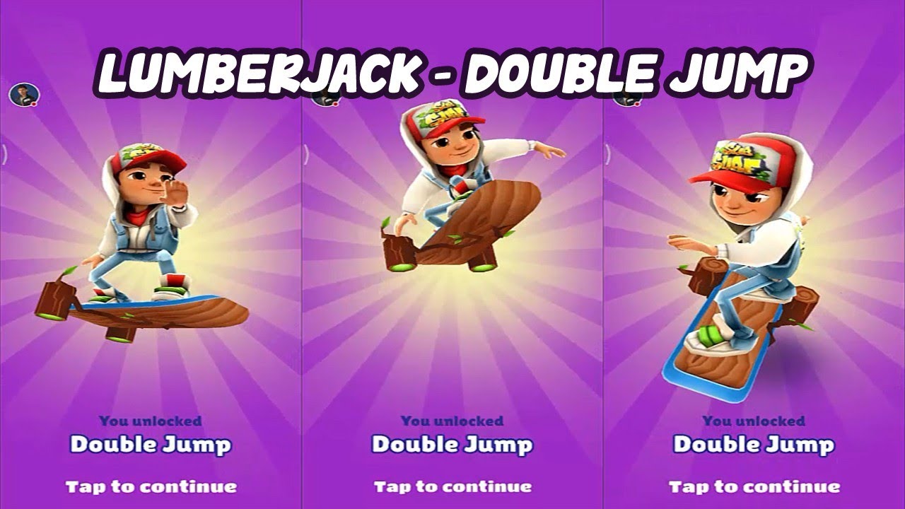 How to double jump in two ways! #subwaysurfers #doublejump @subwaysurf