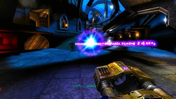 Unreal Tournament 1999 with DX11 renderer and HD models on DM-Tregeagle