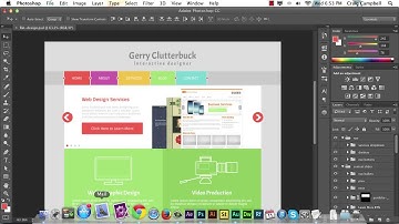PSD to HTML -- Flat Design Build: The Starting Files
