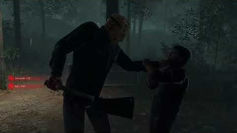 Friday the 13th Gameplay Part IV 4 Jason Voorhees No Survivors 6/8 Kills Packanack Small Map