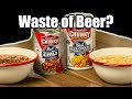 Pabst Blue Ribbon Chili and Beer Cheese - Are They Worth $3 a Can? - WHAT ARE WE EATING??