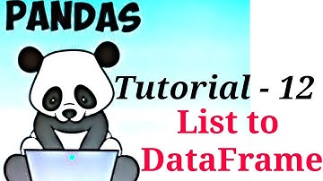 Pandas Tutorial - 12 | Converting list to Pandas Series | 2020