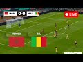 🔴 LIVE : Morocco vs Mali | Africa Cup of Nations Clash | PES 21 Gameplay Simulation