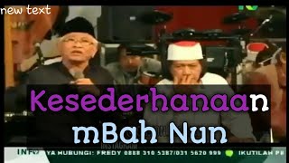 Story wa 1 menit - Cak Nun // Kesederhanaan mBah Nun