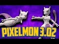 Minecraft Pixelmon 3.02 NEW MEWTWO!!! Mod Review - Trainer &amp; Spawner Fixes + More!