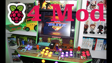 Arcade1Up TMNT Pi 4 Mod