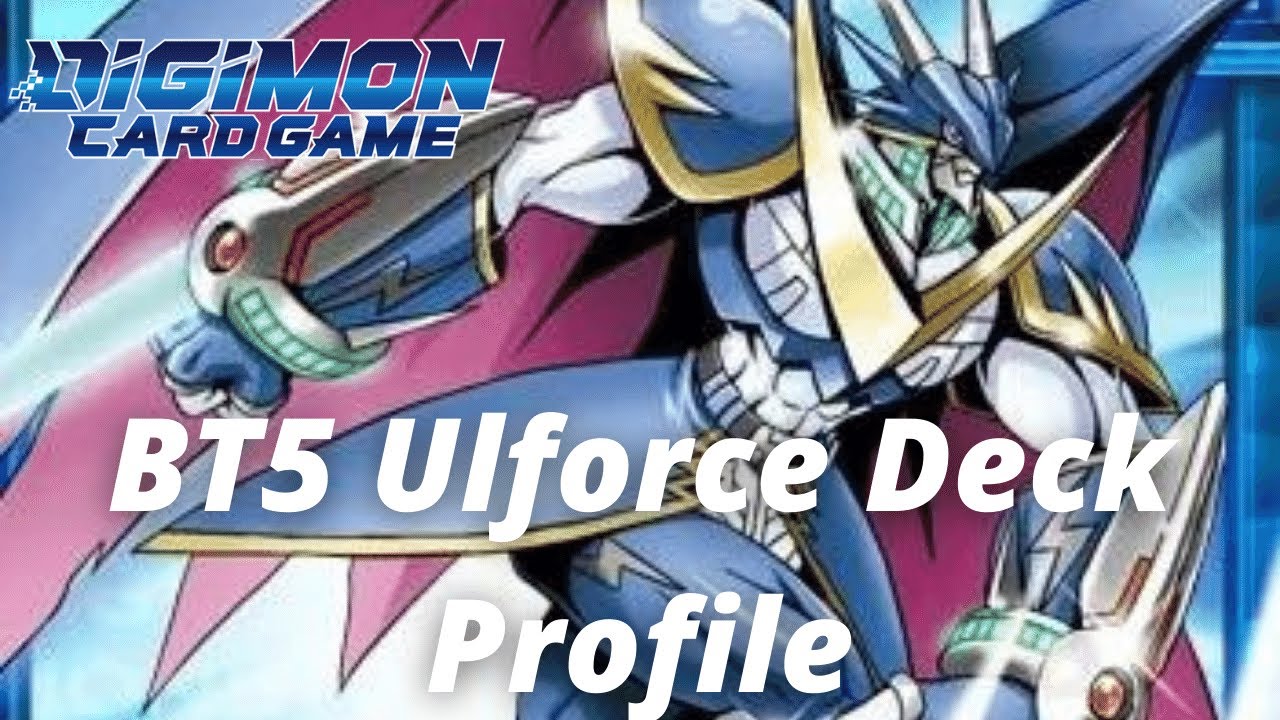 BT5 UlforceVeedramon Deck Profile - Ulforce Go Brrrrrr | Digimon Card Game