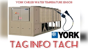 York chiller entering water temperature sensor faulty sensor replacement.